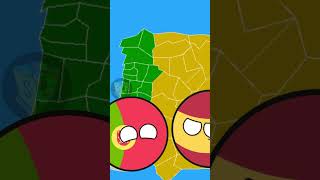 ¿CATALUÑA SE INDEPENDIZA DE ESPAÑA countryballs humor españa portugal andorra [upl. by Llyrpa]