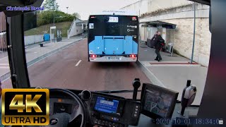 Bus 393  en 4K 50 FPS  Sucy Bonneuil  Rouget de Lisle [upl. by Aiuqcaj]