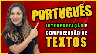 Interpretação e compreensão de textos [upl. by Pearse]