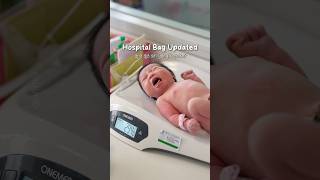 Hospital Bag Updated ✅ hospitalbag eracs caesar lahiran parents urimijireview shorts baby [upl. by Coy]