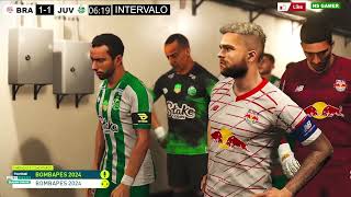 BRAGANTINO SOFREU PARA GANHAR DO JUVENTUDE I GAMEPLAY PC PES21 [upl. by Miarzim563]