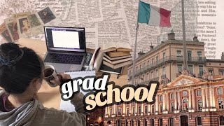 📚First day of university in France masters degree  american in france vlog [upl. by Amend]