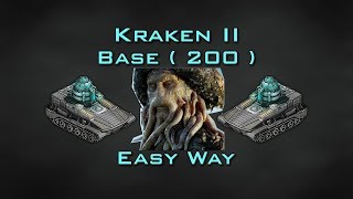 War Commander Kraken II Base  200  Easy Way  13 Jan 2019 [upl. by Darrej528]