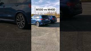 BMW X5 M50D vs BMW X3 M40D ГОНКА автоврн bmwx5m50d bmwx3m40d x3m x5m [upl. by Notxarb]