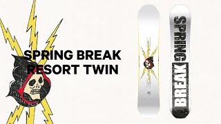 Spring Break Snowboards  2025 Resort Twin [upl. by Winny]