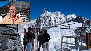 Barrière de la Pointe Helbronner par Chamonix MontBlanc sécurite montagne environnement [upl. by Agler283]