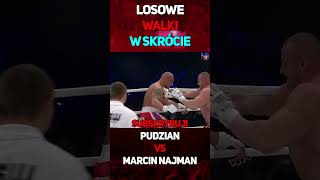 Pudzian VS Marcin Najman  W Skrócie shorts pudzian marcinnajman famemma walka [upl. by Acirem]