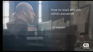 How to reset eHealth admin password [upl. by Analise]