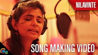 Nilavinte Song Making Video Nilathattam Music Album Ft Chinmayi [upl. by Fuller]