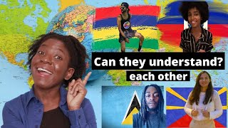 Can these 4 Frenchbased creole speakers understand each other [upl. by Algy847]