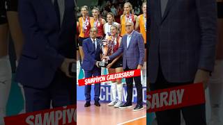 🏆 Balkan Kupası Şampiyonu Galatasaray Daikin volleyball [upl. by Laws226]