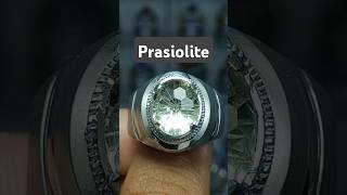 Batu Natural Prasiolite Ring Monel Doff Cakep Menawan Harga Terjangkau [upl. by Redwine575]