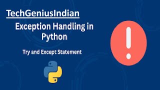 13Python TryExcept Mastery with Finally amp Else 🚀 Create Custom Exceptions Like a Pro [upl. by Gilges]