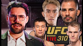 UFC 310 Live Commentary  Fight Companion [upl. by Lenrow630]