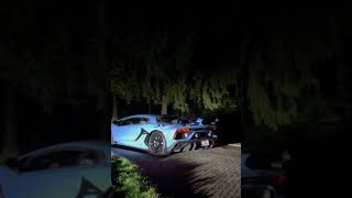 Aventador SVJ w Gintani Exhaust automobile fastcars supercar asmr fast lamborghini [upl. by Arhoz]