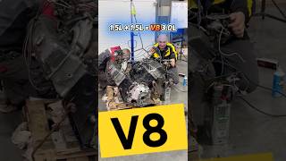 V8 из двух 15L моторов  КАК ЗВУЧИТ [upl. by Ymmij]