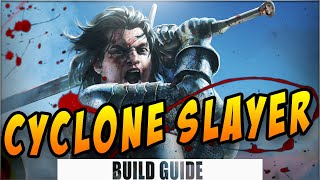 SPIN2WIN is BACK 318 Cyclone Slayer Build Guide  Path of Exile [upl. by Goodyear]