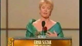 One Life to Live Erika Slezak Wins 6th Emmy [upl. by Grannias]