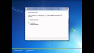 Windows 7 SP1 installation on VMware Workstation 9 [upl. by Queenie461]