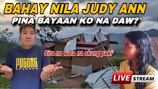 NASIRANG BAHAY NILA JUDY ANN DAHIL SA BAGYO PINABAYAAN KI NA RAW WALA NA AKONG PAKI ALAM [upl. by Aiet935]