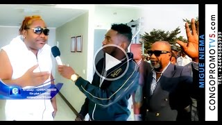 La liberation de Koffi OLOMIDE Didier Lacoste na Angola ameli 3champagnes azobeta na alvalade [upl. by Aynik]