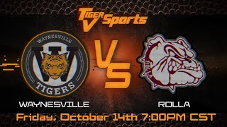 Waynesville vs Rolla Varsity Football [upl. by Agem495]