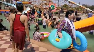 Ajwa nimeta water park Fun World ride entry fees ticket price Vadodara 2018 [upl. by Noland69]