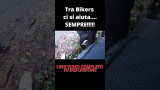 Scivolatacon recupero bikelife crash biker rescue [upl. by Nylodnarb521]