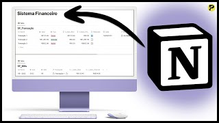 Como Criar um Sistema Financeiro no Notion Parte 1 [upl. by Yonatan]