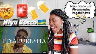 PIYAPURESHA by Niyo Bosco Official Video 2021 Reaction Video  Chris Hoza [upl. by Tadeas]