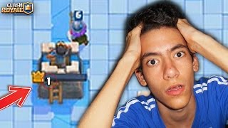 ME DEJA LA TORRE A 1 DE VIDA  LA MEJOR PARTIDA DE CLASH ROYALE  TheDonato [upl. by Auhs]