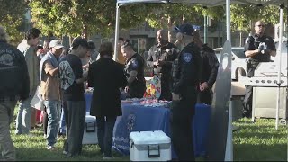 Emeryville Mill Valley communities show up for National Night Out [upl. by Clarette128]