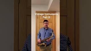 Rare Vintage Instruments Part 2 The Couesnon Monopole Conservatoires “II” alto saxophone [upl. by Phelgen]