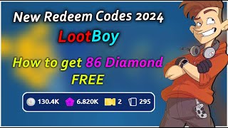 Lootboy Codes 2024 amp How Get 86 Diamonds  codigos de Lootboy [upl. by Klarika705]