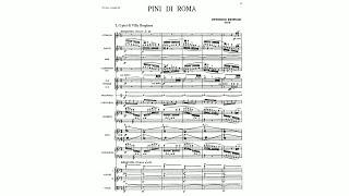 Respighi  Pines of Rome Score [upl. by Aitnom]