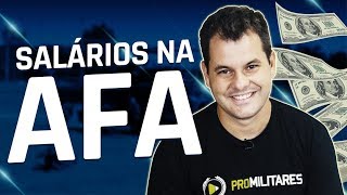 SALÁRIOS NA ACADEMIA DA FORÇA AÉREA AFA [upl. by Eidson]