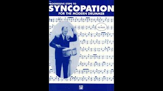 Ted Reed  Syncopation for the modern drummer  Lesson Twelve  pag 32 [upl. by Nevak]