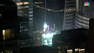 Watch the Times Square ball drop to ring in New Years 2024  NBC New York [upl. by Lehcer425]