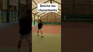 Devine les classements tennis tennispassion pourtoi [upl. by Irahcaz]