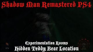 Shadow Man Remastered PS4 Experimentation Rooms Hidden Teddy Bear Location [upl. by Loris]