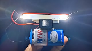 Simple Emergency Torch Light Using Led Light [upl. by Crystie]