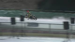 Deutsche Eisspeedway Meisterschaft 2018 in Berlin Lauf 13 [upl. by Jadd]