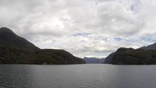 Doubtful Sound time lapse  November 2018  Radiance of the Seas [upl. by Akili]