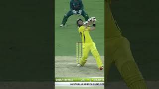 Last over of T20I Thriller between Pakistan and Australia 2018 Shorts [upl. by Lebatsirc794]