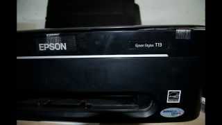 Epson Stylus T13 Resetter [upl. by Najram355]