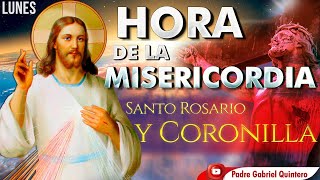 ❤ LA HORA DE LA MISERICORDIA Coronilla de la Misericordia y Santo Rosario de hoy lunes 1 de abril [upl. by Bonaparte]