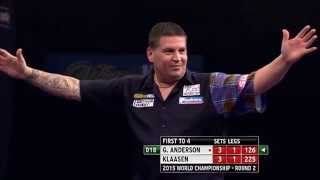 126 Finish by Gary Anderson T20T10D18 [upl. by Gorrian]