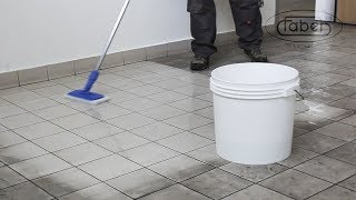 COMMENT NETTOYER LE GRÈS CÉRAME DE LA SALETÉ PROFONDE ET DIFFICILE  Tile Cleaner Faber [upl. by Assisi]