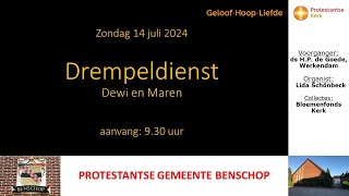 Dienst 14 juli 2024 [upl. by Bosch121]