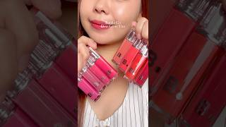 Banila Co 💖 Dew Glow Tint ทิ้นท์โกลว์ปากอวบอิ่ม ทิ้งสเตน muayyyreview banilaco lipglow liptint [upl. by Dressel]